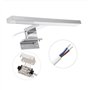 WMLBK Lampe LED pour miroir de salle de bain 7w, IP44 miroir de salle de bain éclairage frontal lampe murale 40cm neutre 4200k s