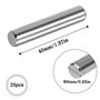 Lot de 25 goupilles cylindriques 6 x 40 mm en acier inoxydable 304 pour étagères