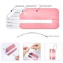 Lot de 10 Étiquettes de Bagage pour Valises en Aluminium Étiquettes Valise en Métal Étiquettes de Voyage Luggage Tag Étiquettes 