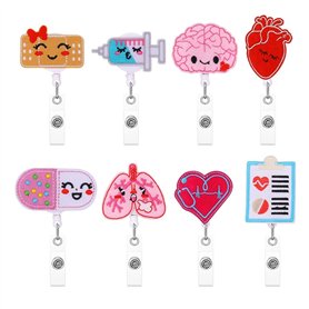 Nogsay Lot de 8 porte-badges d'infirmière