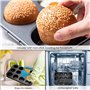 Fousenuk Lot de 2 Moules à Muffins en Acier Carbone Antiadhésif, Paquet 24 Moules Cupcakes Et Muffins Réutilisables pour Cupcake
