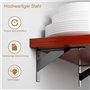Lot de 6 supports d'étagère I 200 x 120 mm I Supports d'étagère avec vis I Support mural étagère Charge maximale 30 kg I Support