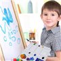 Palette de Peinture en Plastique Boite Aquarelle Vide avec 33 Puits Palette D'aquarelle de Mélange en Pliante pour Artisanat Déb
