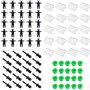 Lot de 20 Clips de Jupes latérales compatibles avec BMW 3er E32/E36/E46/E90/E91 OE : 51711932996 5111874185