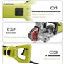 Personnalisez ce dont vous avez besoin 4500 W Chaser mural électrique avec 5 lames de scie - Machine de découpe de rainures mura