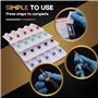 Cartouche d'aiguilles - SOTICA 20PCS 7RL Cartouche d'aiguilles avec Cartouche d'aiguilles rondes de 0,30 mm pour Stylo Machine