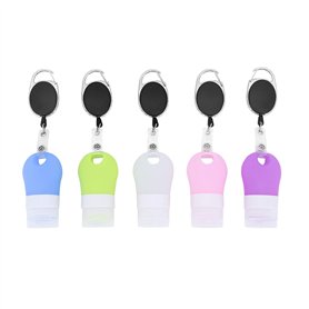 Ensemble de 5 Bouteilles de Voyage en Silicone