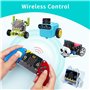 ELECFREAKS microbit Manette de jeu sans fil Micro:bit STEAM Education DIY Contrôleur de programmation graphique (sans Micro:bit)