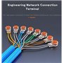 BITEFU 300pcs Scotchlok UY Connecteur Etanche,Connecteurs de CâBle Remplis des RéSines Colliers de Connexion Pour Jardin & ExtéR