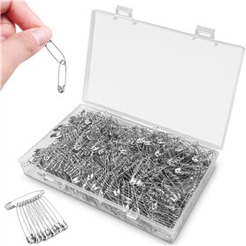 1000Pcs Épingle a Nourrice 30mm Mini Trombone de Sécurité