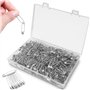 1000Pcs Épingle a Nourrice 30mm Mini Trombone de Sécurité