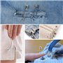 1000Pcs Épingle a Nourrice 30mm Mini Trombone de Sécurité,Métal Épingles de Marquage pour l'Artisanat de Vêtements et de Bricola
