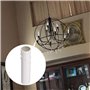Tubes de Bougie avec Gouttes 100 mm Bougies Gouttes Gouttes en Plastique Couvre les Tubes 10 Pièces