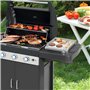 Onlyfire Plaque de cuisson pour brûleur latéral en acier inoxydable, plaque supérieure plate universelle pour plancha de barbecu