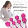 Boules de Geisha,2 en 1 Poids et massages d’exercice Kegel Balls Kegel Balls Débutants et resserrement - Médecin recommandé pour