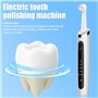 Polisseuse dentaire électrique avec 5 têtes de brosse, 3 pâtes de polissage – Détachant dentaire pour blanchir les dents jaunes,