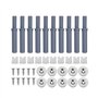 Tiroir Amortisseur Systeme de Fermeture Porte Tampon Amortisseur pour Armoire Systeme Fermetures de Porte Magnétique Loquets de