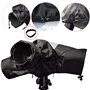 Caméra Couverture Anti-Pluie Housse De Pluie Imperméable pour Appareil Photo Pliable avec Fenêtre De Visualisation Transparente 