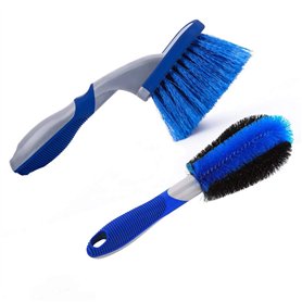 HsentimenH Brosse pour Jantes Auto Brosse de Nettoyage de Jante de Voiture Brosse à Jante