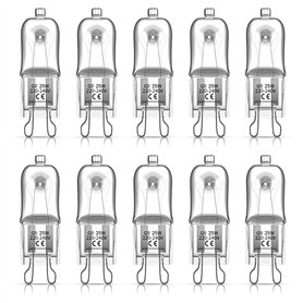 DoRight Pack de 10 Ampoules de Brûleur de Cire Fondue G9 Dimmable