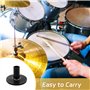 XQMMGO Lot de 20 housses de cymbales, accessoires de batterie, housses de cymbale pour support de batterie, accessoires d'étagèr