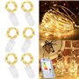ILantule Lot de 6 Guirlandes Lumineuses à Piles