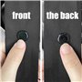 10 Paires Noir Bouton D'Arrêt de Ceinture de Sécurité,Universelle Boutons de Ceinture de Sécurité pour Tous Types de Voitures(no