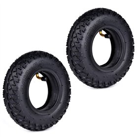 2 jeux de 200 x 50 (8 "x 2") Pneu et chambre à air Remplacement pour Dirt Scooter Knobby Pro RDS Dune Buggy Pneumatique