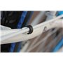 XHBTS Lot de 100 clips en plastique pour fixation de câble de frein de vélo