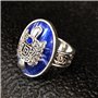 HJYZY Lot de 8 boucles d'oreilles à tige avec médaillon en forme de verveine Katherine Sapphire Elena Gilbert, Zinc, Pas de gemm