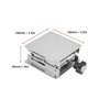 Plate-Forme élévatrice en Acier Inoxydable Table élévatrice de Laboratoire Support à ci