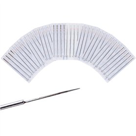 Aiguilles à tatouage stérile jetable Aiguille Tatouage en Acier Inoxydable 3R 5Rl 7Rl 9Rl 5Rs 7Rs 9Rs 5M1 7M1 9M1 50 pièces