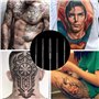 Aiguilles à tatouage stérile jetable Aiguille Tatouage en Acier Inoxydable 3R 5Rl 7Rl 9Rl 5Rs 7Rs 9Rs 5M1 7M1 9M1 50 pièces