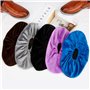 QH-Shop Couvre-Chaussures Lavables, 5 Paires Anti Glisse Surchaussures Flanelle Tissu Réutilisables pour Maison Le Ménage,Bureau