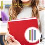 TRKETK 12 Pièces Regle de Lecture, Bande de Lecture Guidée Dyslexie Règle de Lecture de Surbrillance Colorée Règle de Suivi pour