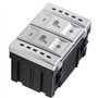 KASturbo Bouton de commande de chauffage de siège compatible avec Galaxy MK3 S-MAX Mondeo MK4 6M2T19K314AC BS7T19K314AB Argent