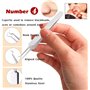 ElloLife Lot de 5 extracteurs de comédons avec boîte en acier inoxydable pour enlever les points noirs et l'acné - Pour tous les