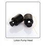 Lot de 2 flacons vides en verre ambré de 100 ml avec pompe noire rechargeable, conteneurs de rangement pour fond de teint, crème