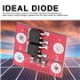 Ideal Diode 15A Panneau Solaire Charge Batterie Anti-Retour Protection Bord Méthode de câblage soudé