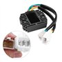 Aramox Convertisseur Boost de redresseur de régulateur de Tension de Moto pour CBR600RR 2003-2006 LD2118214RV