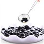 Nuluxi Poignée Longue Acier Inoxydable à Mailles Fines Passoire Acier Inoxydable Pot Chaud Petite Passoire Cuillère Cuisine à Lo