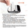 FRGNIE Protecteur d'écran compatible avec Blackview Smartwatch 1,85" (6 pièces) HD flexible TPU Compatible avec IOWODO R30 Pro, 