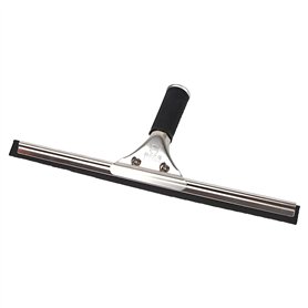 Tophomer Raclette en acier inoxydable pour fenêtre de douche pour miroir de salle de bain