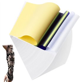 30 Feuilles Papier de Transfert de Tatouage