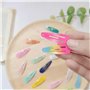 Pince à Cheveux Bébé 90Pcs,3 cm Mini Barrettes à Cheveux,Barrettes Colorées pour bébés filles cheveux fins (3 cm)