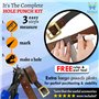 Skilled Crafter Perforation des trous ronds parfait avec plaques xl & de-compacter outil professionnel pour le meilleur puncher 