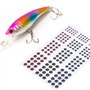 leurre de pêche Yeux de Poisson artificiels pour Montage de Mouches pour Artisanat Cadeaux pour appâ