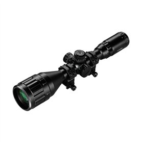 ESSLNB Lunette De Visee 3-9X50mm avec Parasol Tube et Télémètre Rouge Vert Bleu 3 Luminosité Réglages Viseur Point Rouge pour 20