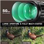 ESSLNB Lunette De Visee 3-9X50mm avec Parasol Tube et Télémètre Rouge Vert Bleu 3 Luminosité Réglages Viseur Point Rouge pour 20