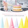 JasCherry Extra Grand épaissi 22'' Pouces Poches à Douille Jetables - 100 Pièces Tuyauterie Jetables Pâtisserie Sacs pour Décora